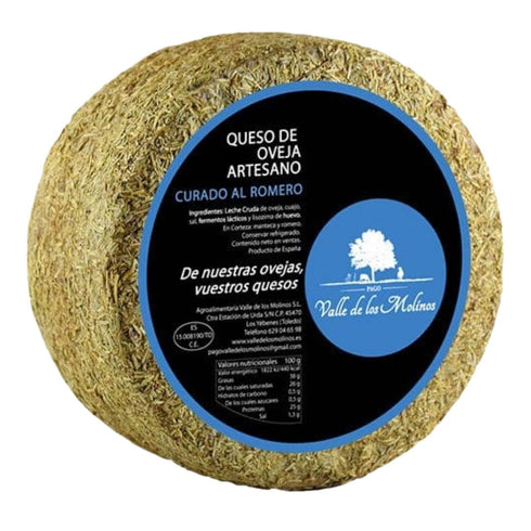 Cured Manchego Sheep cheese with rosemary (6 months) portioned 250g